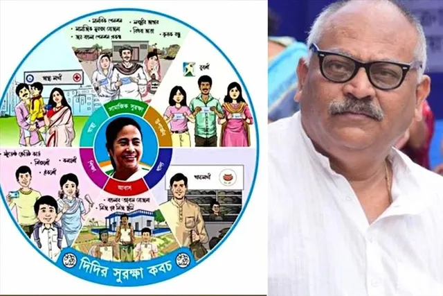 Minister Chandranath Singha in the face of anger in Mohammedbazar