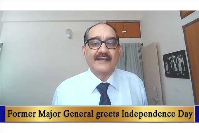 Former Major General greets Independence Day