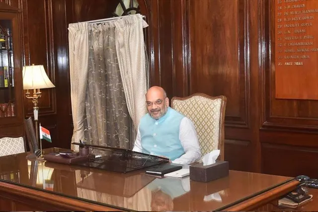 NIA chief meets the Home Minister