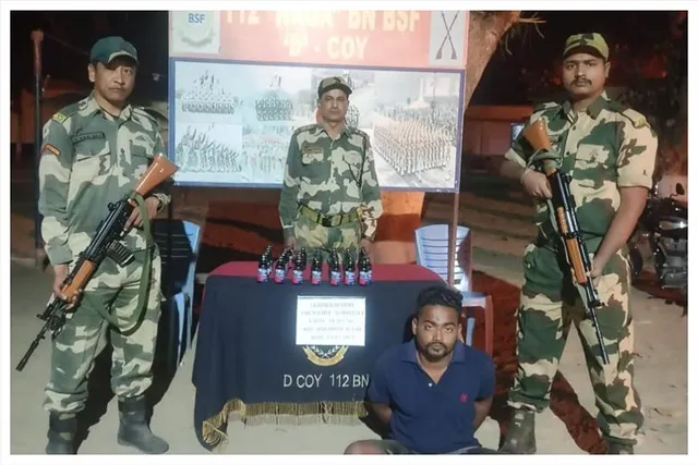 South Bengal Frontier successfully foiled the attempt of Drugs smuggling in N24Pgs(WB) border