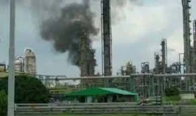 Devastating fire in Haldia Petrochemical