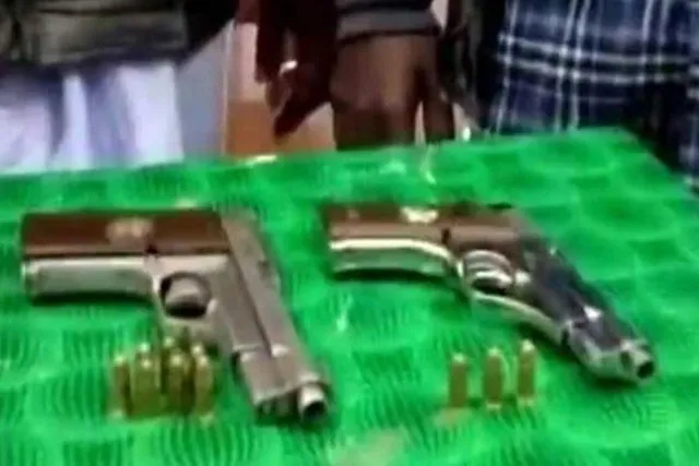 Firearm recovered in Domkal, 2 arrested