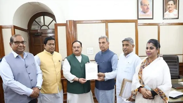 What is written in the report of BJP's fact finding team?