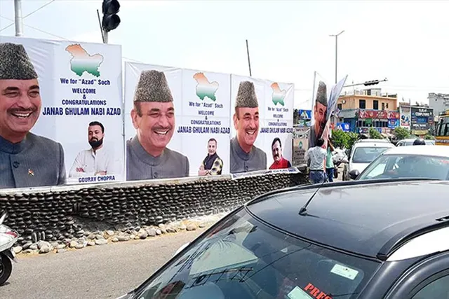 Ghulam Nabi Azad in Jammu