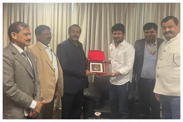 Hon'ble Sports Minister of Tamil Nadu, Shri Thiru Udhyanidhi Stalin, met with FIH
