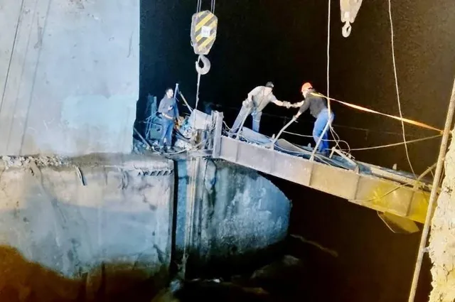 Flood levels receding as repair work continues after missiles hit infrastructure near Kryvih Rih