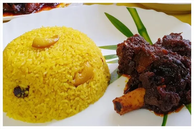 Mahanavami special Polao Mutton