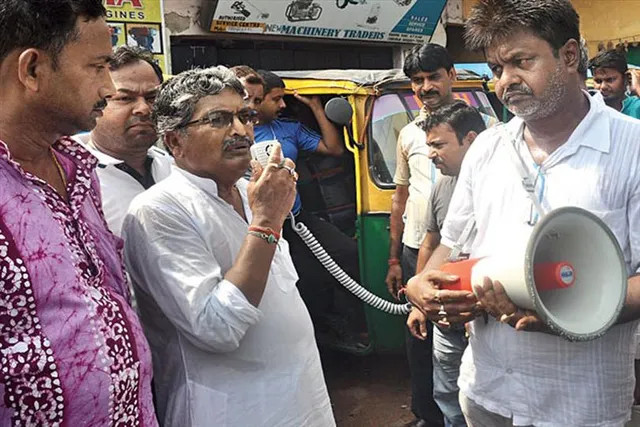 MLA Asit Majumder faced the wrath of a section of the party when he went to 'Didir Suraksha Kawach' programme in Hoogly