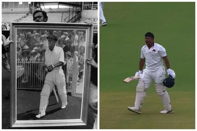 India's Sarfraz only behind of legendary Bradman