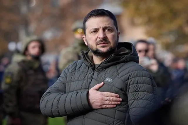 Zelensky's video message to devastated Ukrainians