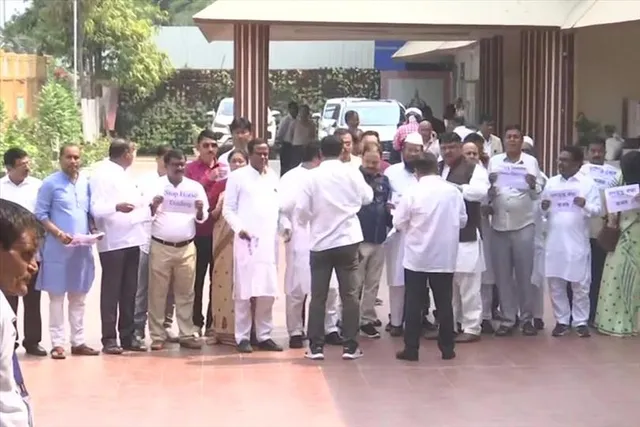 Opposition MLAs walked out of the assembly