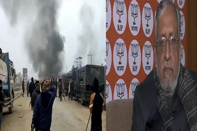 BJP MP appeal to the agitating farmers not to resort to violence