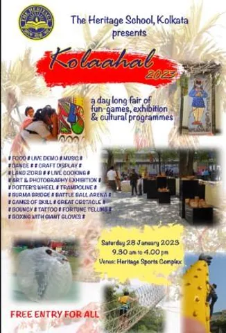 KOLAHAL 2023 at The Heritage School, Kolkata