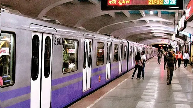 Metro service disruption due to technical fault