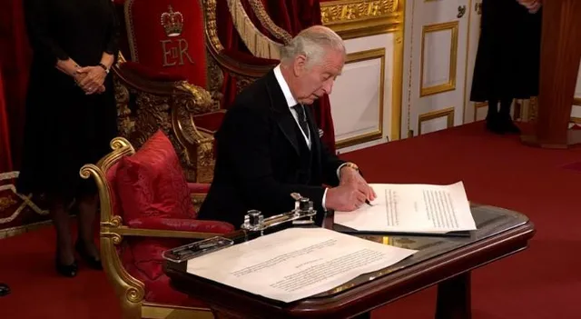 King Charles says he dedicates "what remains to me of my life" to task as King and signs Proclamation