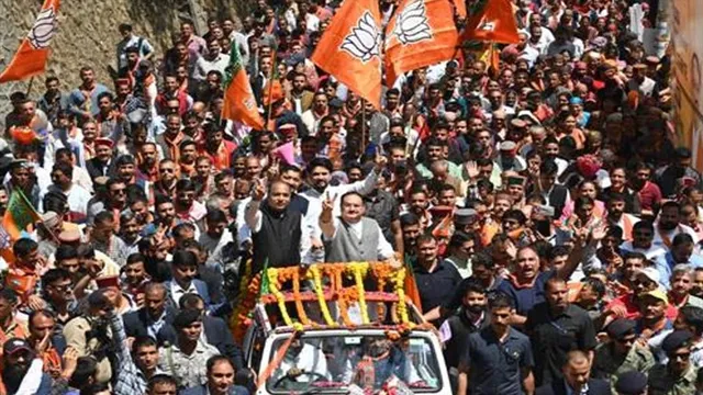 JP Nadda in his home state on a four-day visit