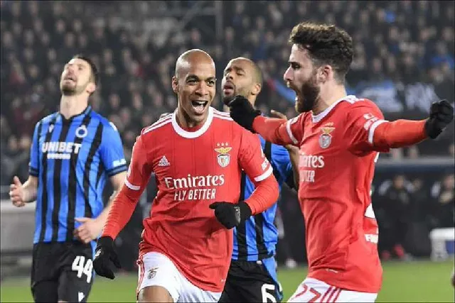 Benfica won big against Club Brugge