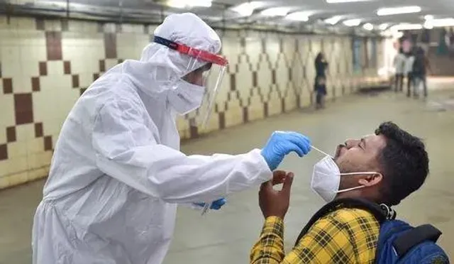 Massive corona cases number drop