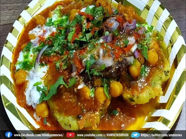 chhole aloo tikki
