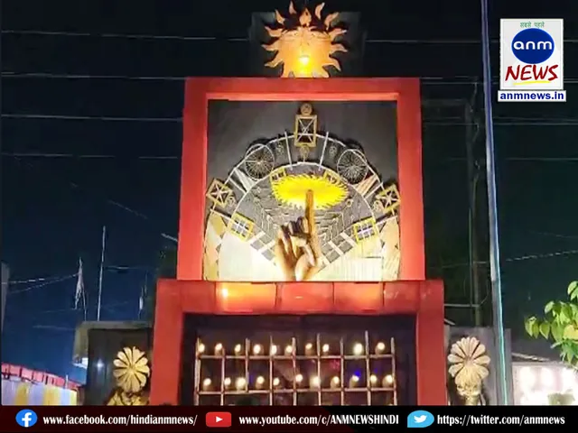 puja pandal 0911