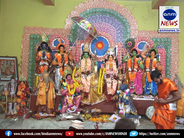 Shree Shree Ramraja Puja at Mautdih in Sodpur village