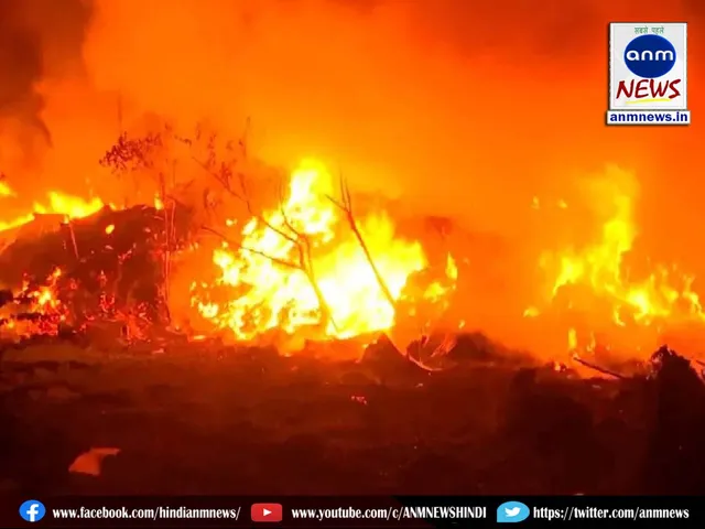 fire in Sealdah station