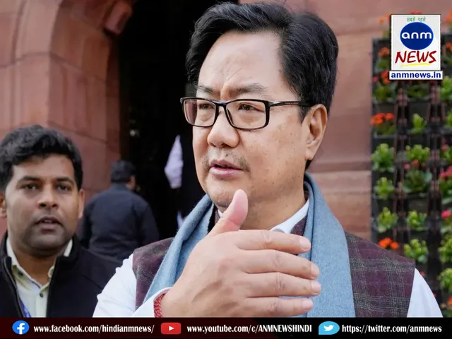 Union Minister Kiren Rijiju gave a big message