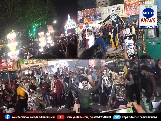 Grand procession of Baba Bholenath in Baba Baidyanath Dham