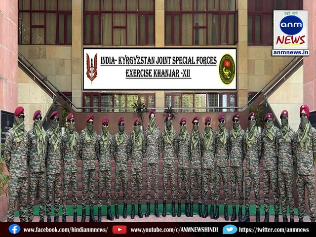 Indian Army contingent leaves for Kyrgyzstan