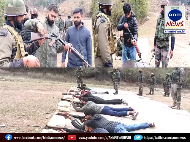 Indian Army's 39 RR imparted latest SLR training to Village Defence Committee (VDC) members in Poonch