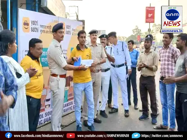 Yatri Sathi App drivers honored in Asansol