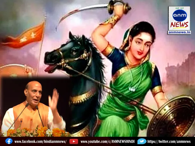 Rajnath Singh honored Rani Velu Nachiyar