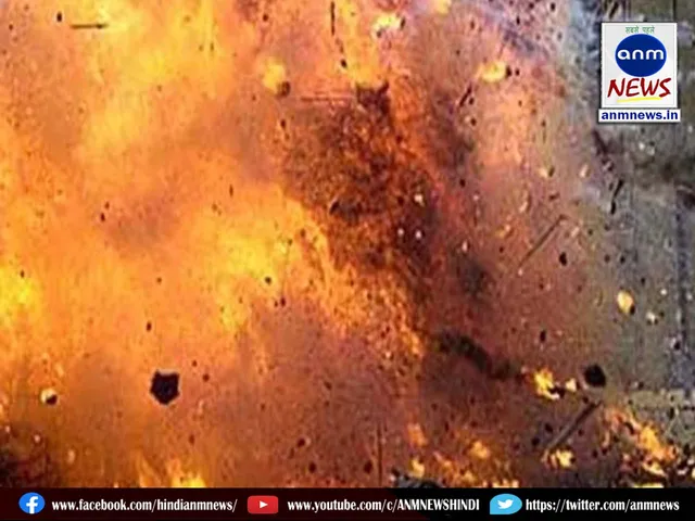 Explosion in firecracker factory