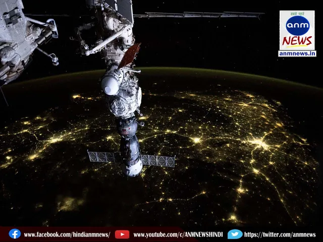 NASA showed a panoramic image of India from space