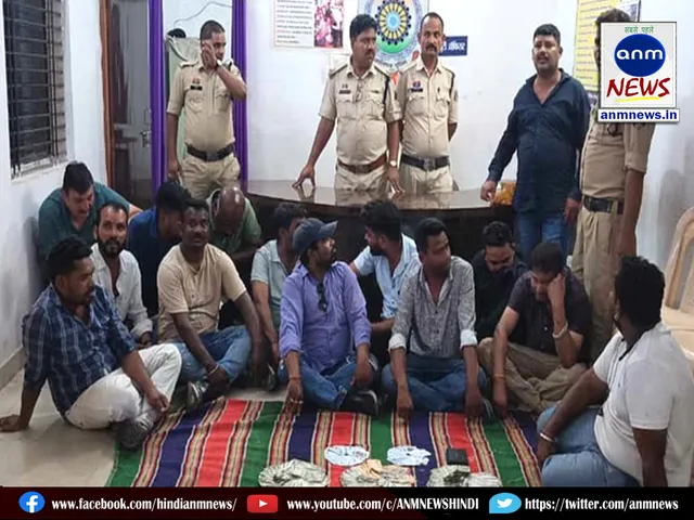 15 gamblers arrested from Satya Farm House