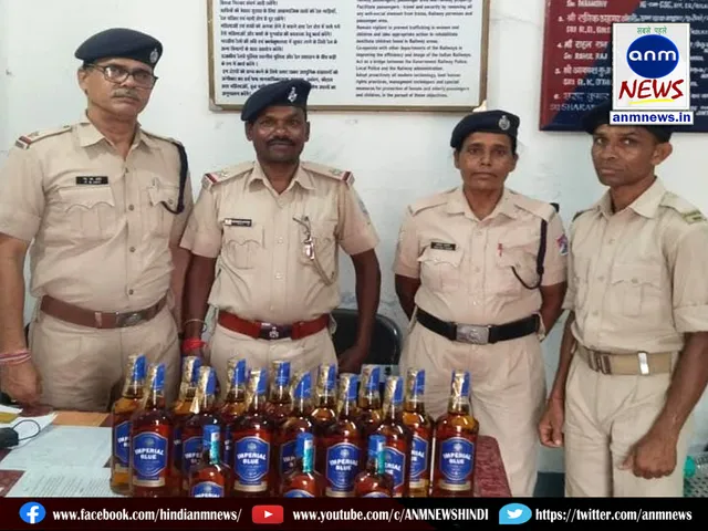 Illegal liquor seized from Ballia Express