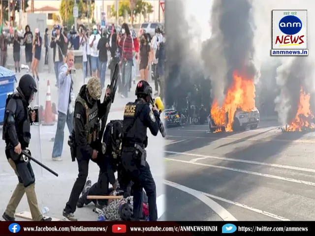 Violent protests in Los Angeles against new immigration law