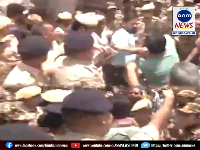 Former Chief Minister Atishi Marlena in police custody