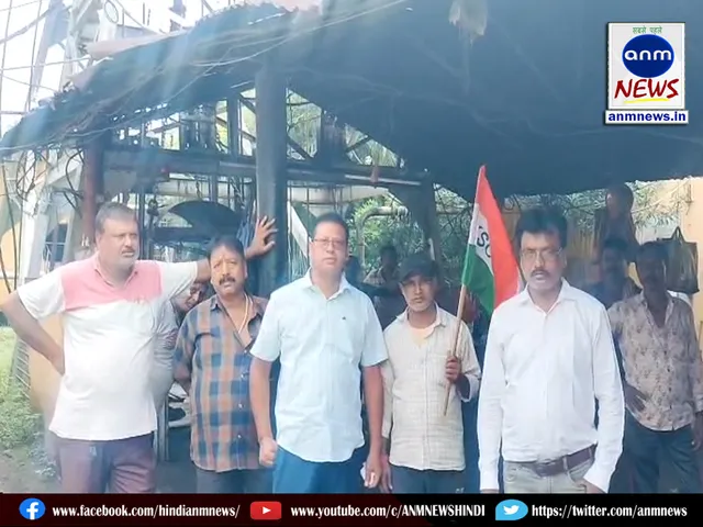 Protest demanding safety for coal mine workers