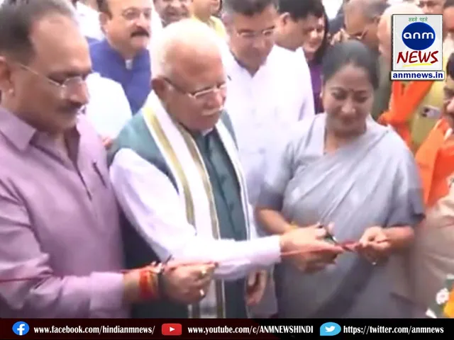 cm rekha and Manohar Lal