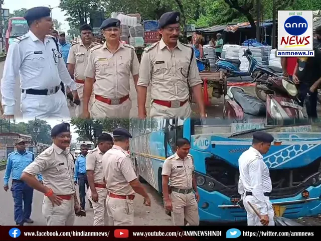 Strict action by ADPC's traffic police