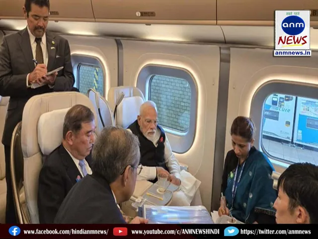 modi meet bullet train drivers