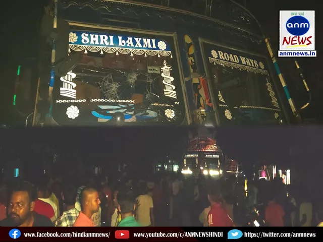 A truck hit a bike rider near Dendua Hospital