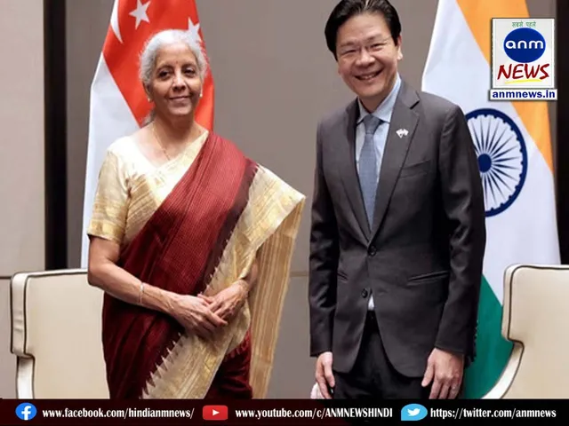 Nirmala Sitharaman met Singapore PM