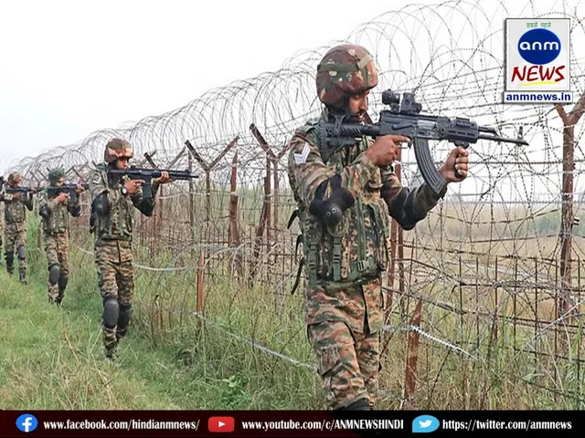 Indian and Pakistani troops