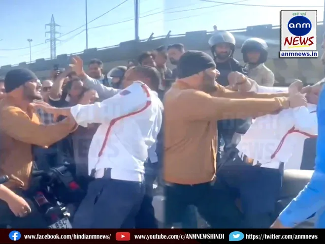 Traffic Police Officer Attacked