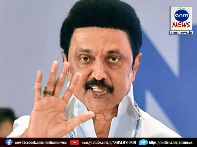 Tamil Nadu Chief Minister MK Stalin
