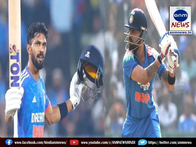 Ruturaj Gaikwad and Virat Kohli both scored half centuries