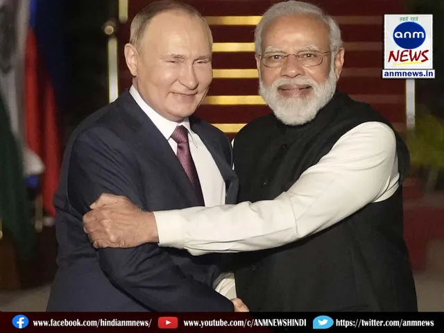 President Putin arrives in Delhi