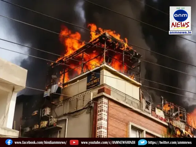 A massive fire broke out at a night club